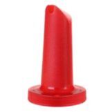Carlisle PourPlus&trade; Store 'N Pour&reg; 3-1/2" Red Spout