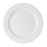 Bauscher USA White Maitre 12" Rim Flat Plate