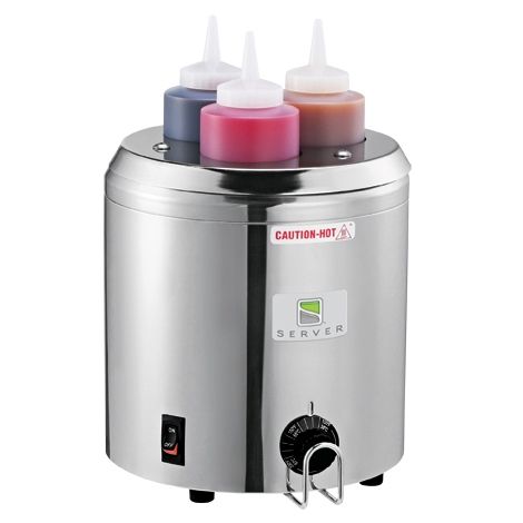 Server Products 220 V Squeeze Bottle Warmer