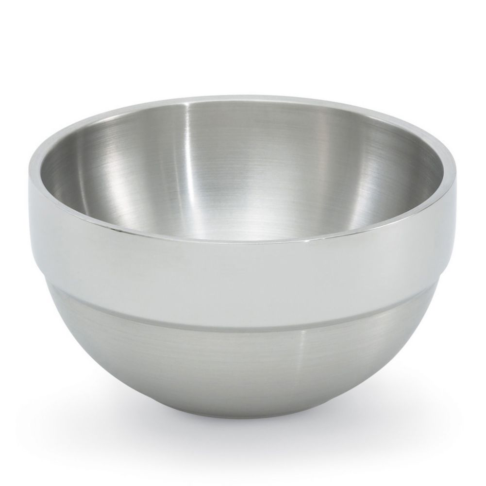Vollrath&reg; 6.9 Qt. Satin Finish Double Wall Bowl