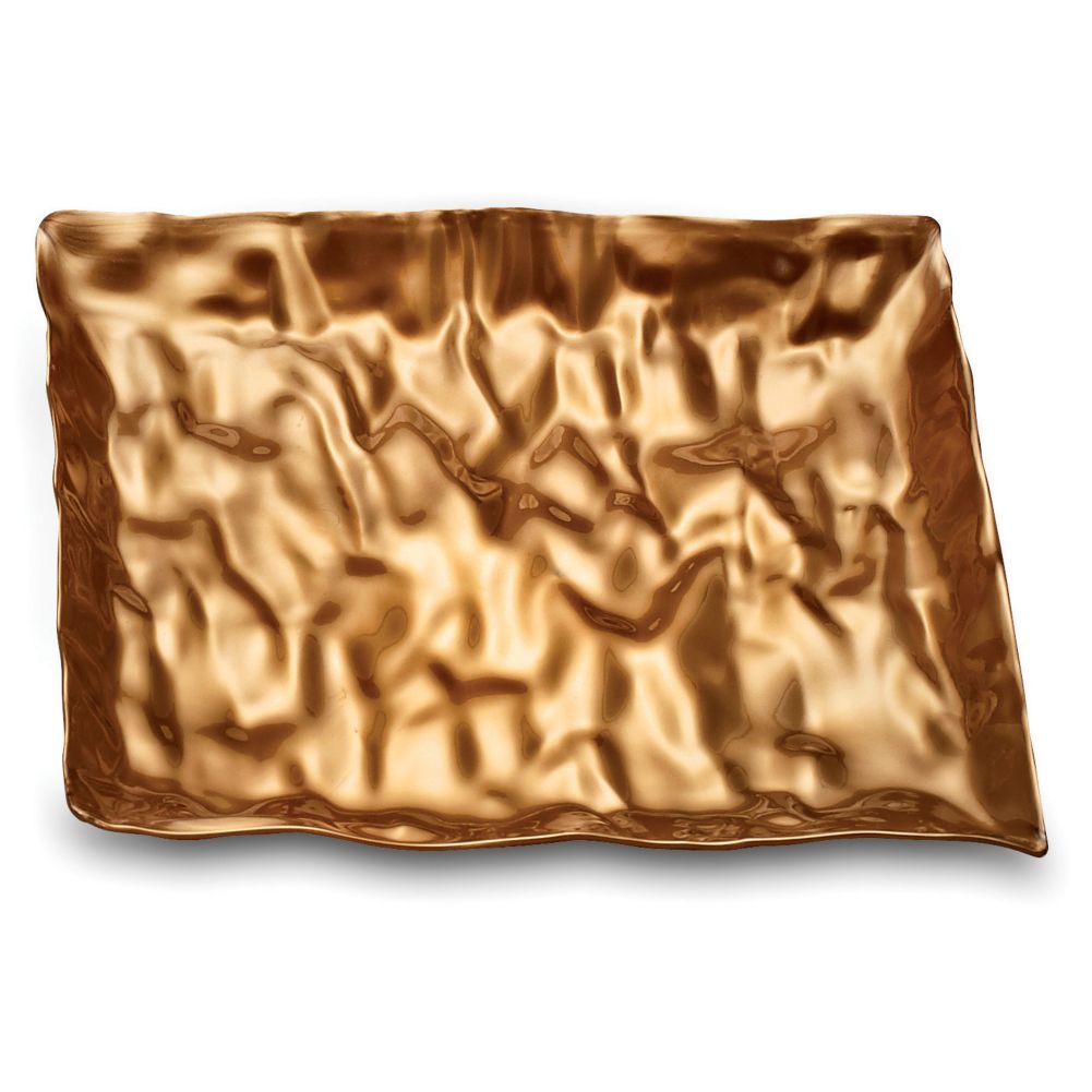 EMI Yoshi&reg; Contemplate Copper Plastic 7-1/4" Dessert Plate