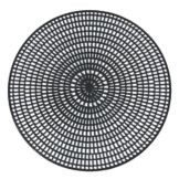 Vollrath&reg; 14-1/2" Round Black Anti-Skid Mat
