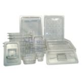 Update International 1/4-Size Polycarbonate Notched Food Pan Cover