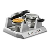 Waring&reg; 208 V Double Side-By-Side Belgian Waffle Maker