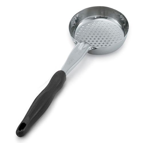 Vollrath Jacob's Pride 8 Oz. Black Perforated Spoodle&reg; Utensil