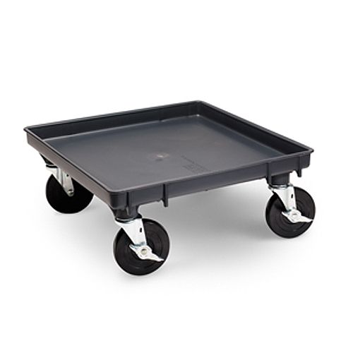 Traex&reg; 21" x 21" Black Rack Dolly Base