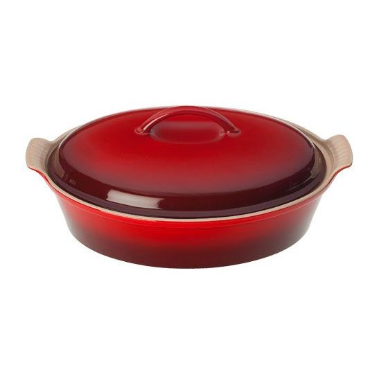 Le Creuset Cherry 4 Qt. Oval Casserole