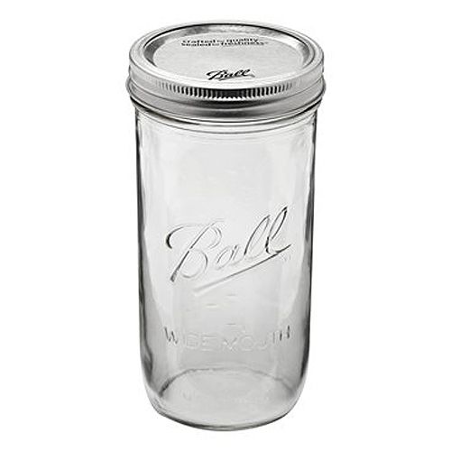 24 Oz. Ball Jar with Lids and Bands