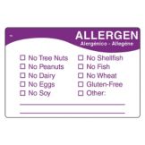 DayMark&reg; ToughMark&trade; 2" x 3" Allergen Label