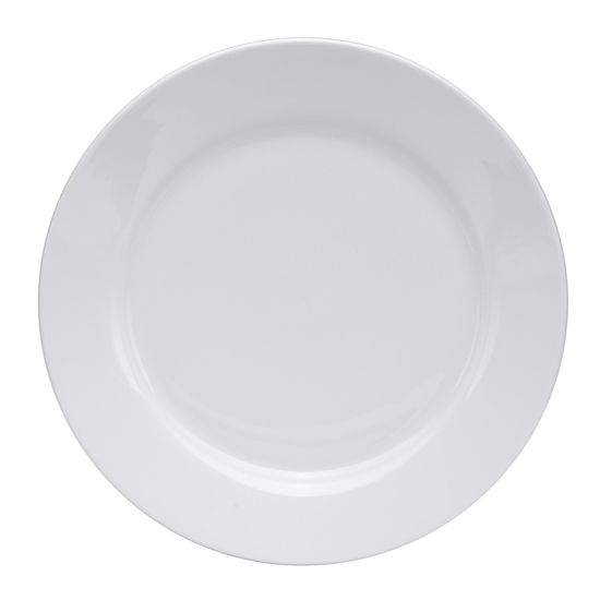 Oneida&reg; 11-7/8" Round Porcelain White Plate