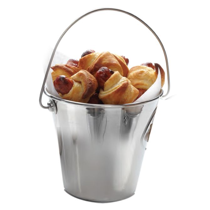 American Metalcraft S/S 4-3/8" x 4-7/8" Large Pail