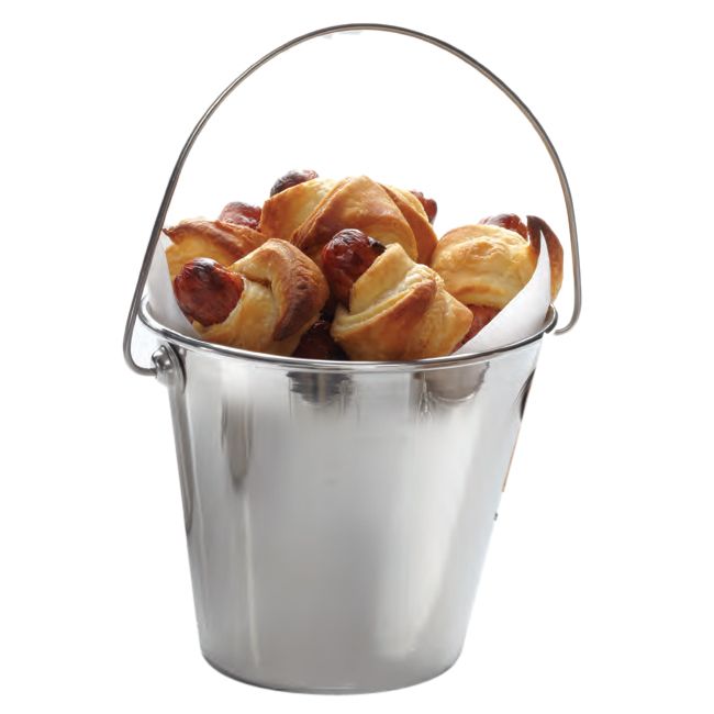 American Metalcraft S/S 6-1/4" x 5-3/4" X-Large Pail