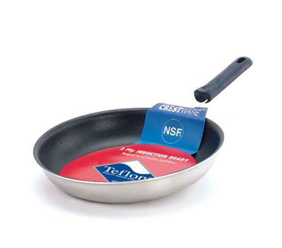Black 8-1/2" Induction Fry Pan