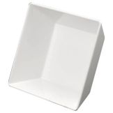 American Metalcraft White Porcelain 47 Oz Square Bowl