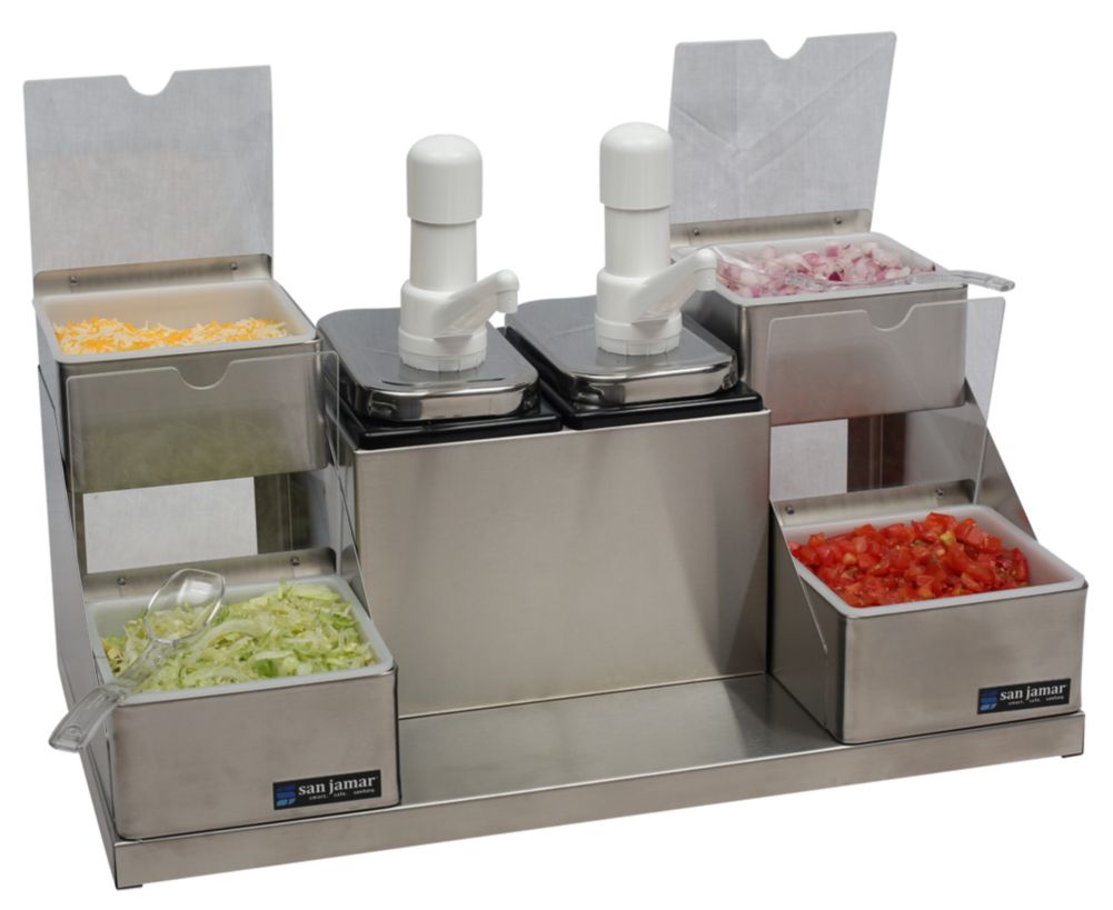 San Jamar Self-Service Condiment Center
