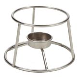 American Metalcraft Black Cast Iron Mini Fondue Stand