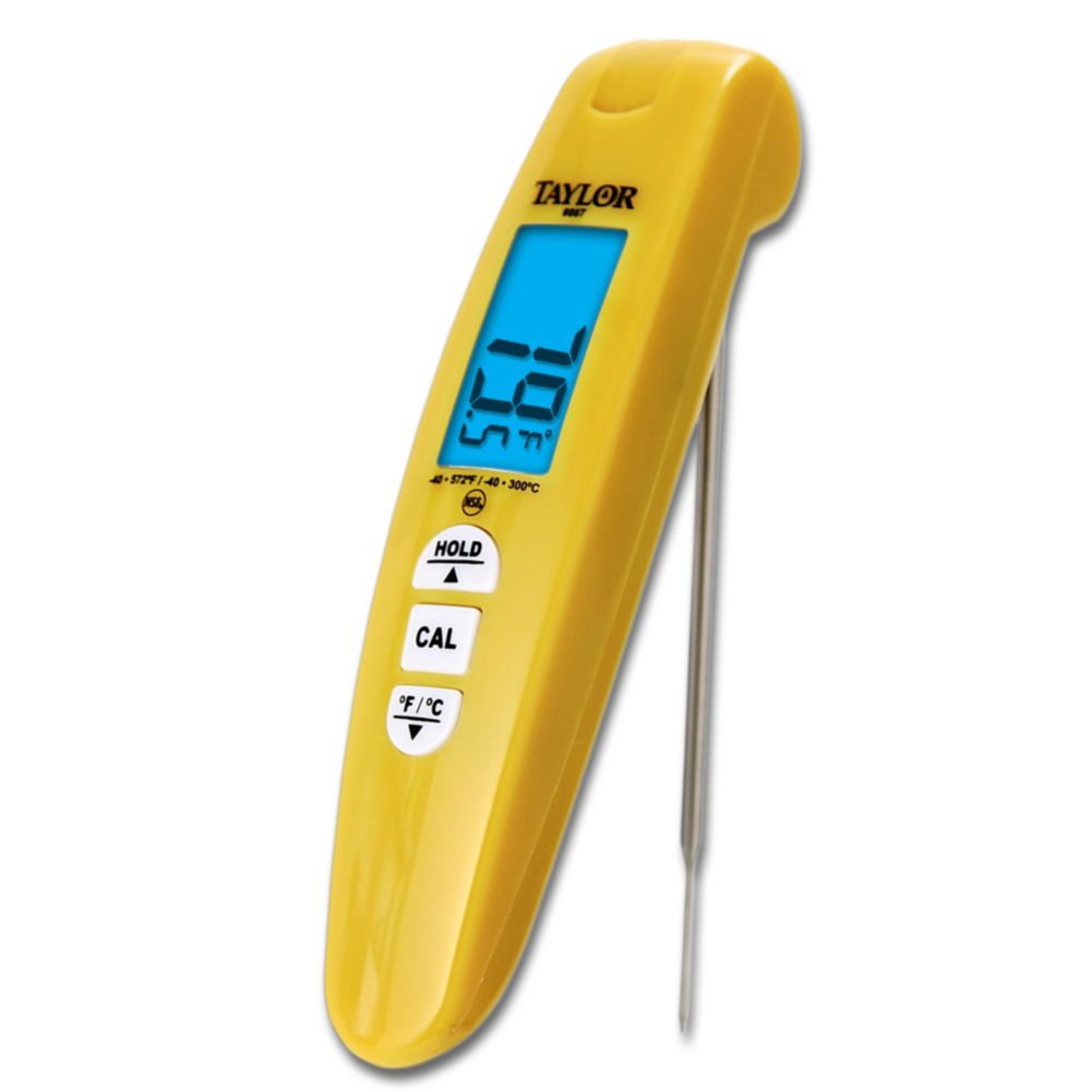 Taylor&reg; Digital Thermometer with Folding Probe