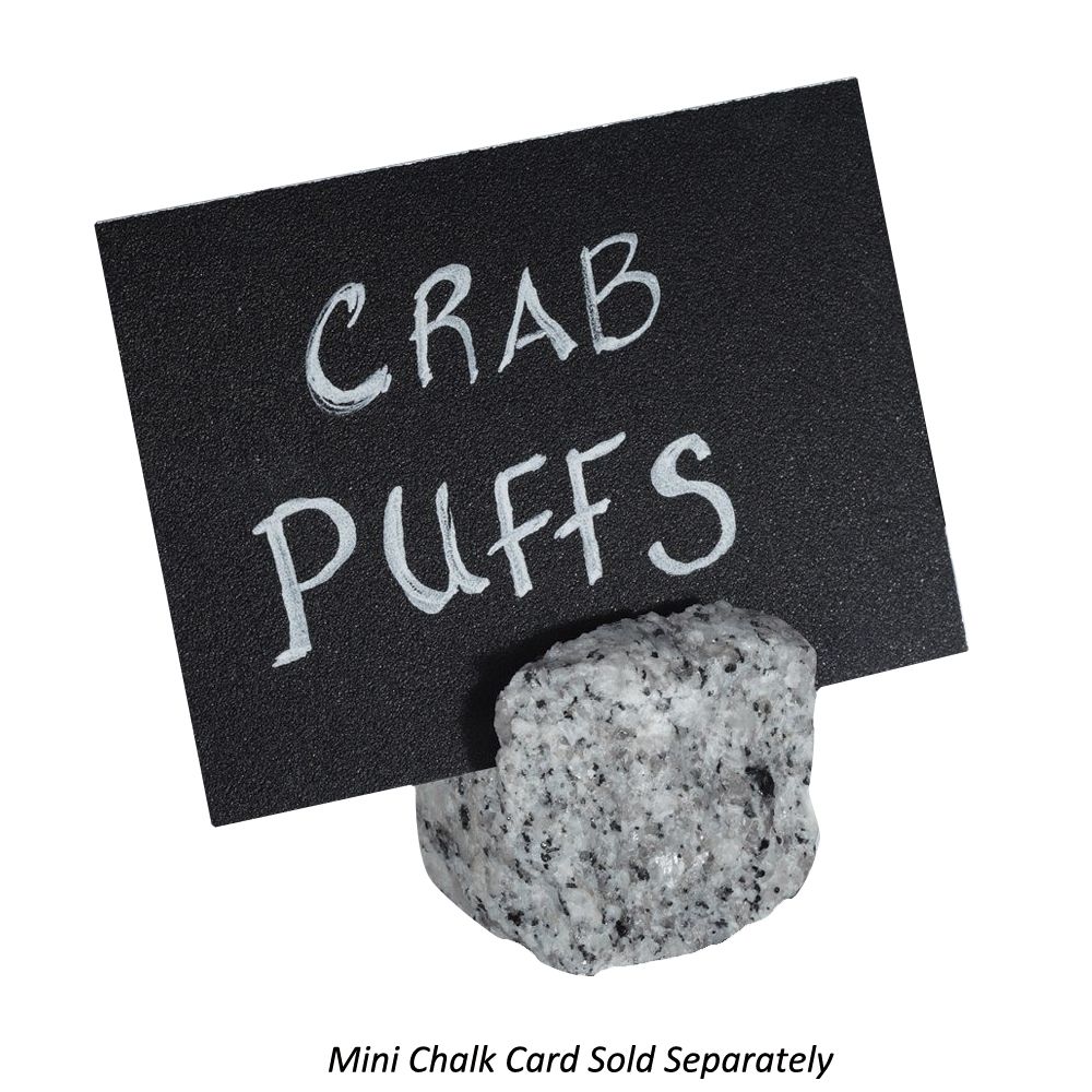 American Metalcraft Light Gray Granite Card Holder