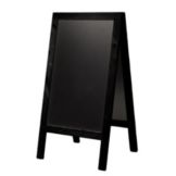 American Metalcraft Securit&reg; Large Black Sandwich Board