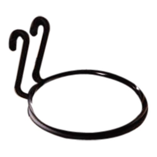 American Metalcraft Black Fry Cup Holder with Sauce Cup Holder