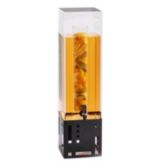 Cal-Mil Squared 3 Gal. Black Infusion Beverage Dispenser