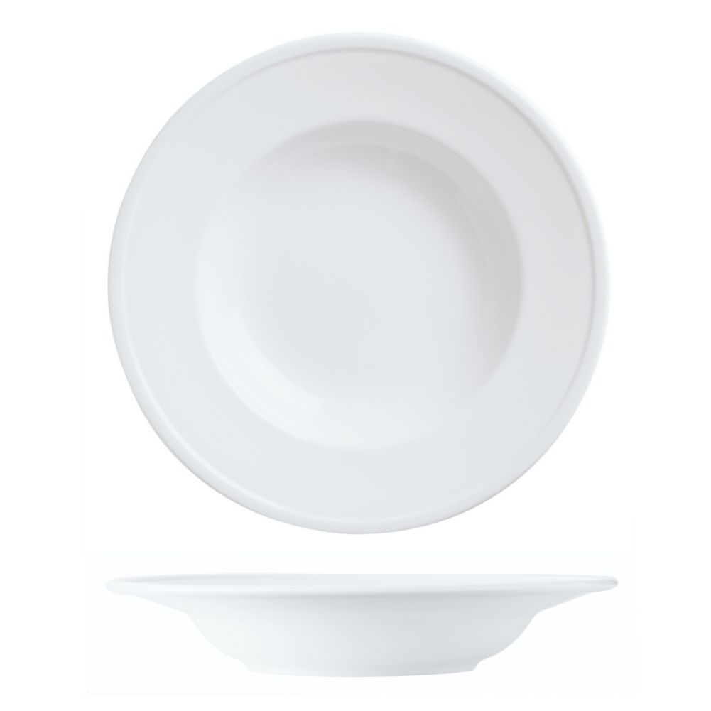 World Tableware Empire Porcelain Bright White 22.5" Pasta Bowl