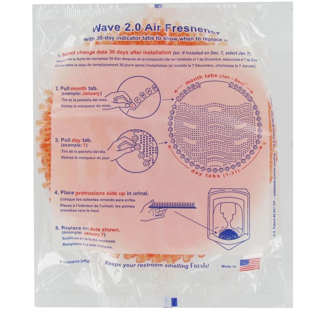 Fresh Products The Wave&trade; Mango Urinal Screen