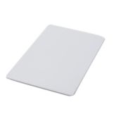 American Metalcraft Flat 21-1/2 x 13" White Melamine Platter
