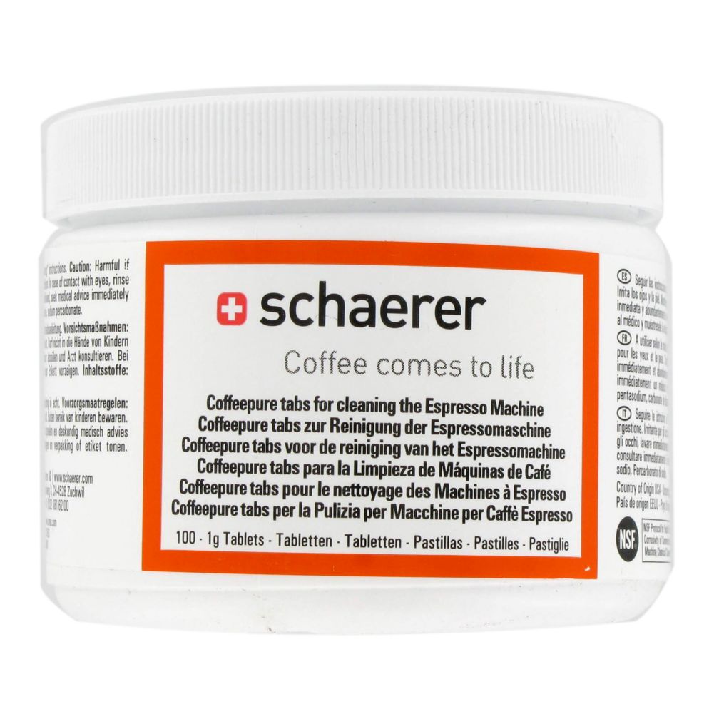 Schaerer Espresso Machine Cleaning Tablets