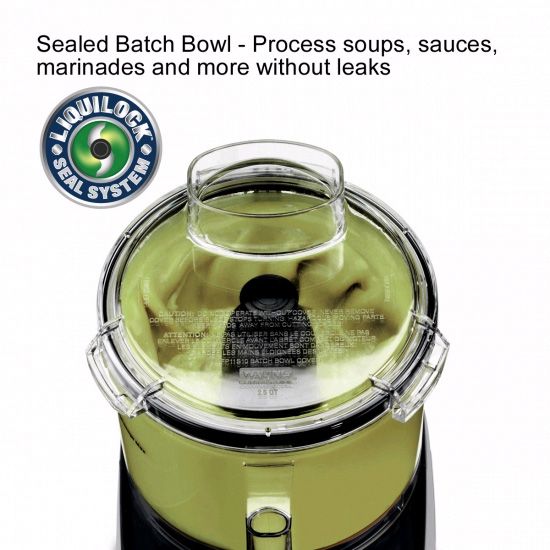 Waring&reg; 2-1/2 Qt. Flat Cover Food Processor