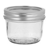 Kerr Wide Mouth 8 Oz. / Half Pint Mason Jar