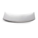 Vollrath&reg; 15" x 8-1/4" S/S Double Wall Curved Platter