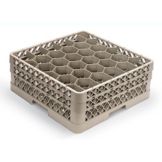 Traex&reg; 30-Compartment 10-5/16" Full Size Beige Glass Rack