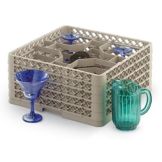 Traex Rack Max&reg; 10-5/8" High Beige Full Size Pitcher Rack