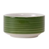 Tuxton China Eggshell 4" 8-1/2 Oz. Stack Bouillon Cup