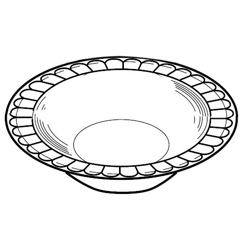 Pactiv Placesetter&reg; 4 - 5 Oz. White Foam Bowl