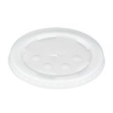 SOLO&reg; Translucent Straw Slot Lid For RP24