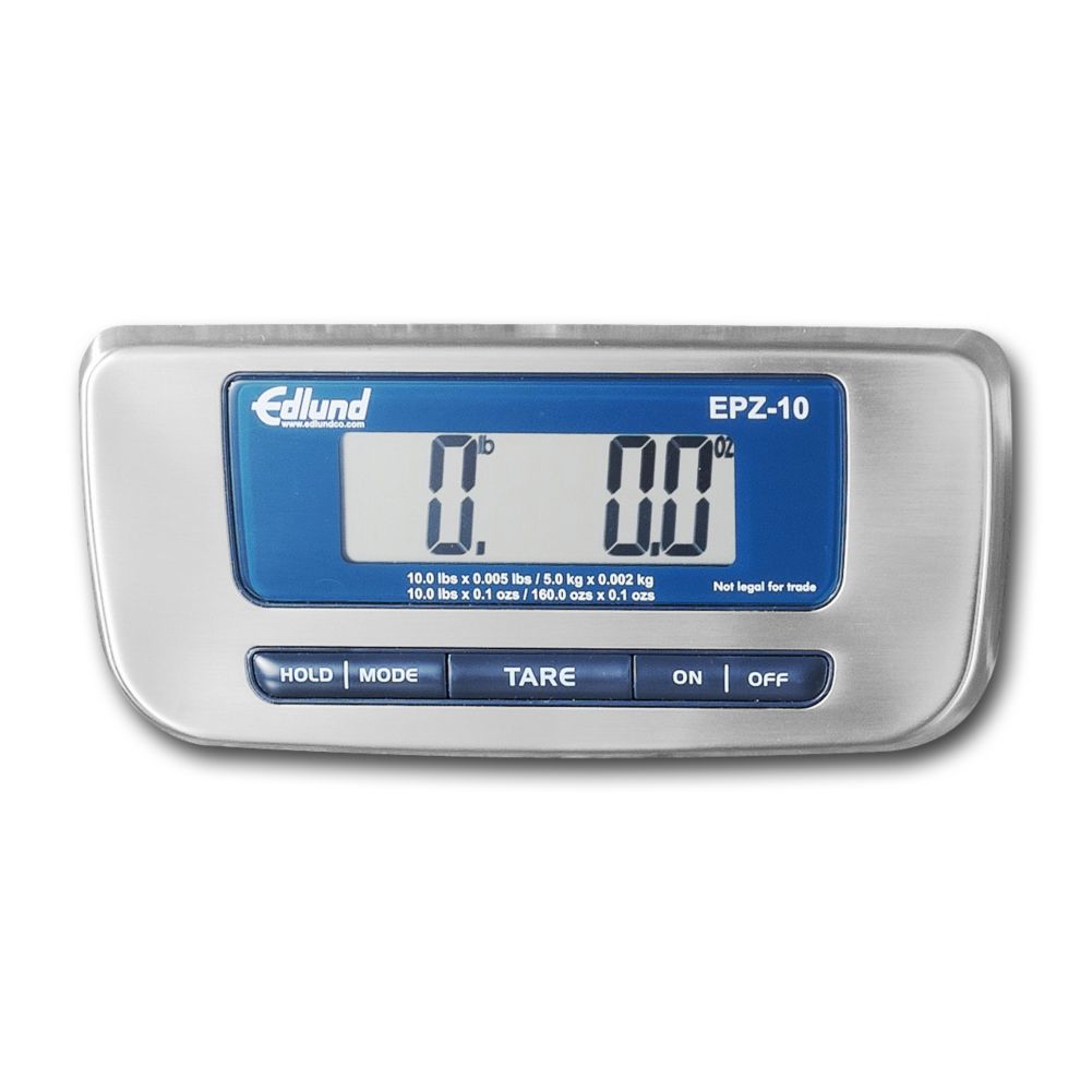 Edlund EPZ-10 10 lb. Digital Pizza Scale with Foot Tare Switch