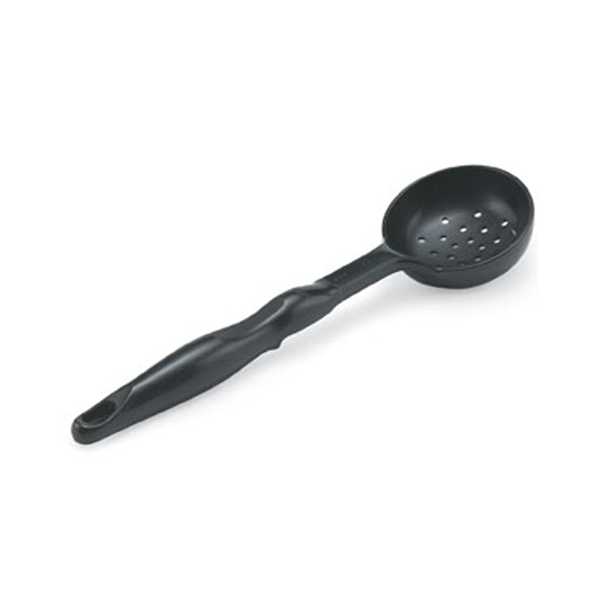 Vollrath 5284020 Round Black 6 Ounce Perforated Spoodle® Utensil