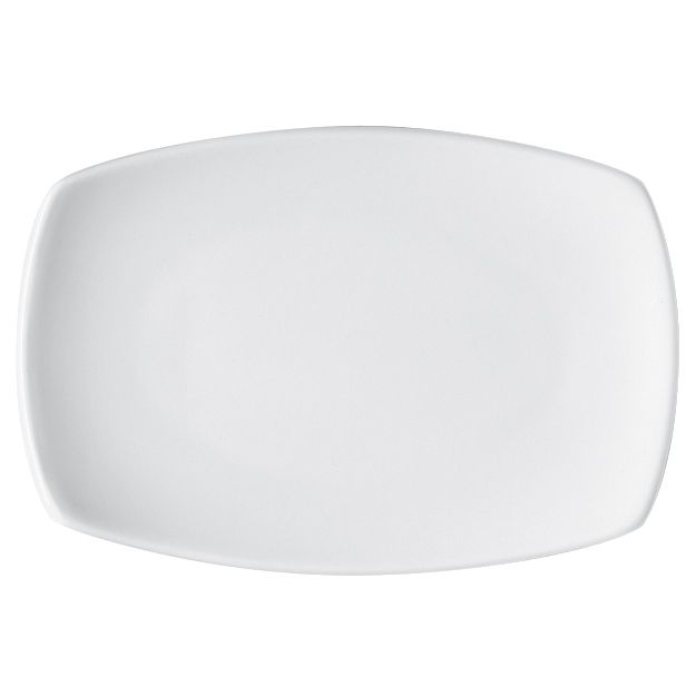 Bauscher&reg; Options 14.21" x 9.09" Rectangle Coupe Platter