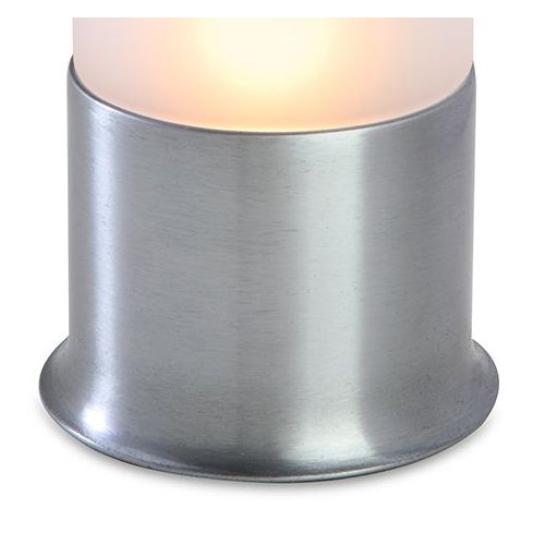 SternoCandleLamp 2.5" Silver Base Lamp