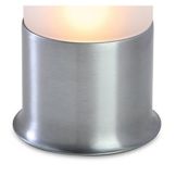 SternoCandleLamp 2.5" Silver Base Lamp
