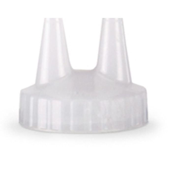 Vollrath Molded Square Clear Dual Squeeze Bottle Tip