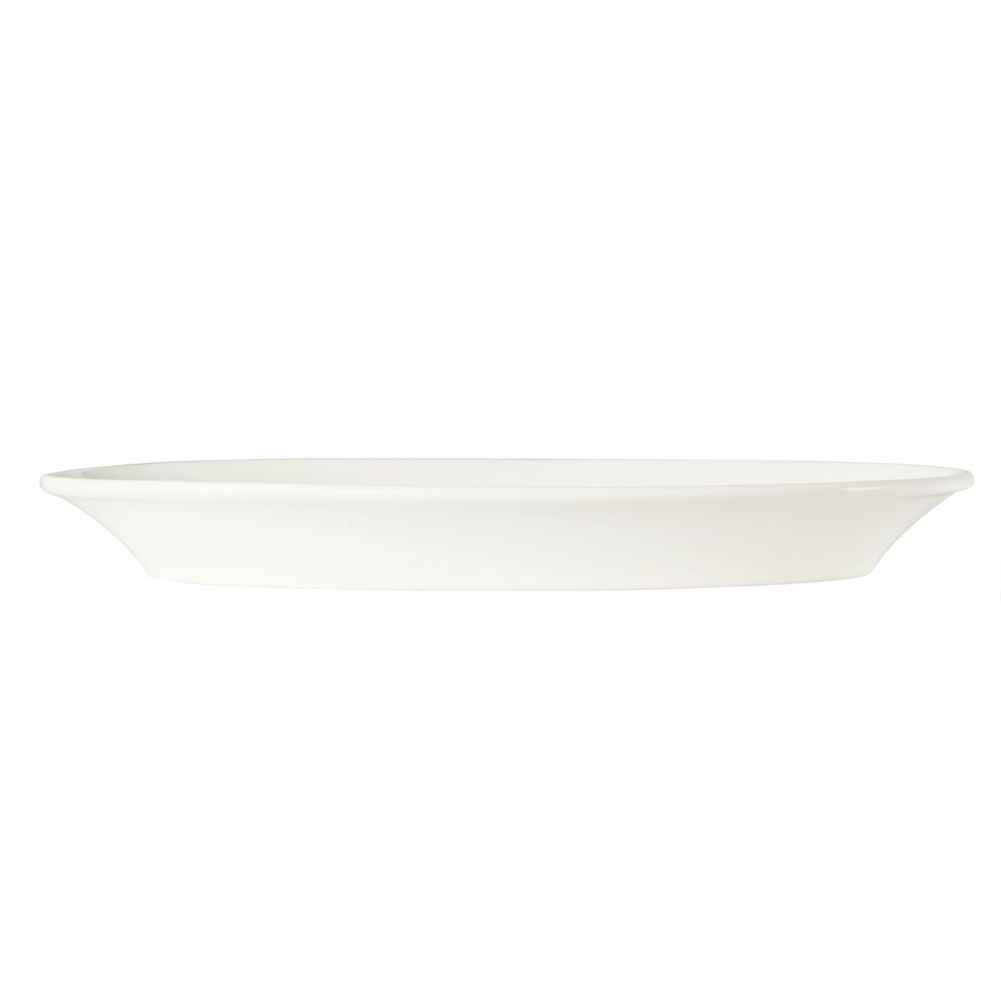 Syracuse China Slenda Footed Wide Rim 11-5/8" L Oval Platter