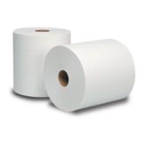 Wausau Paper&reg; DublSoft&reg; White 8" x 630' Roll Towel