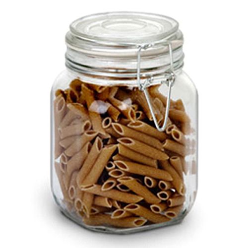 Anchor Hocking Clamp Top Lid 38 Oz. Heremes Jar