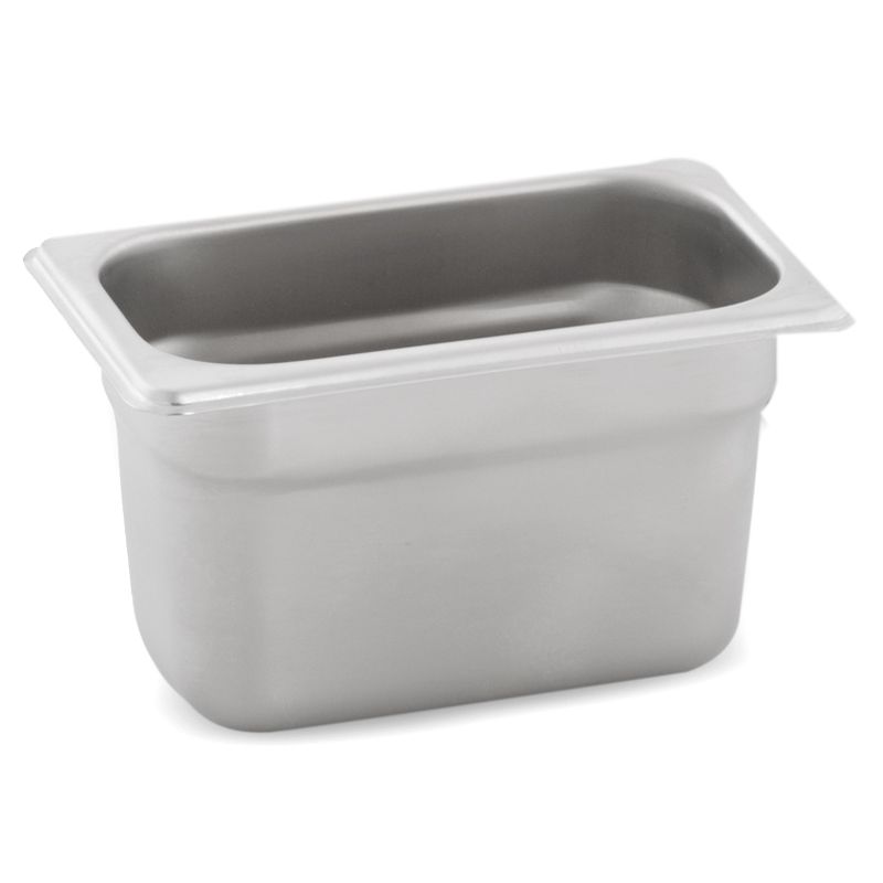 Browne Foodservice 25 Gauge 1/9 Size x 4" D S/S Pan