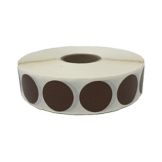 Day Mark Brown Solid 2000 Per Roll 75" Day Dot