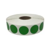 Day Mark Green Solid 2000 Per Roll 75" Day Dot