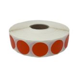 Day Mark Orange Solid 2000 Per Roll 75" Day Dot